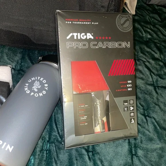 Ping Pong Gift Set - Backpack, Paddle, Waterball, Spin Merch display picture 3